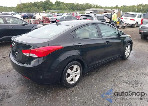 2012 Hyundai Elantra Gls (Ulsan Plant) from USA, damaged, VIN KMHDH4AE6CU201065